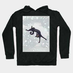 悬浮猫 levitating cat Hoodie